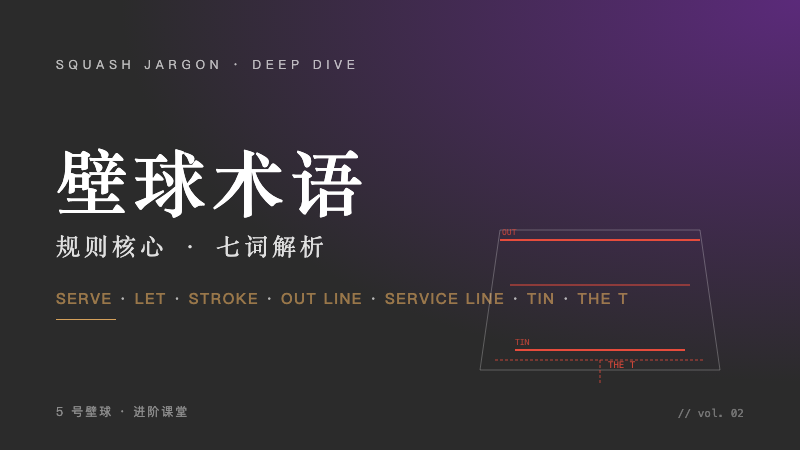 壁球术语深度解析
