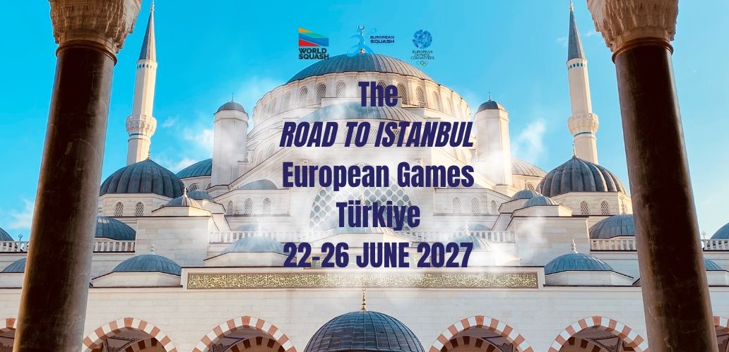 The Road to Istanbul 官方主视觉:伊斯坦布尔清真寺背景 + 22-26 JUNE 2027