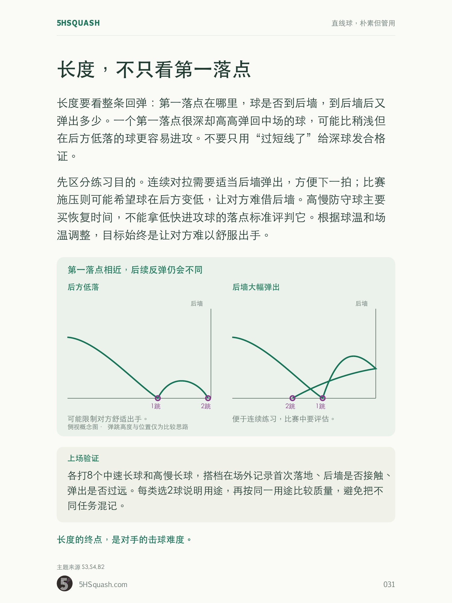 第 3 章:长度,不只看第一落点